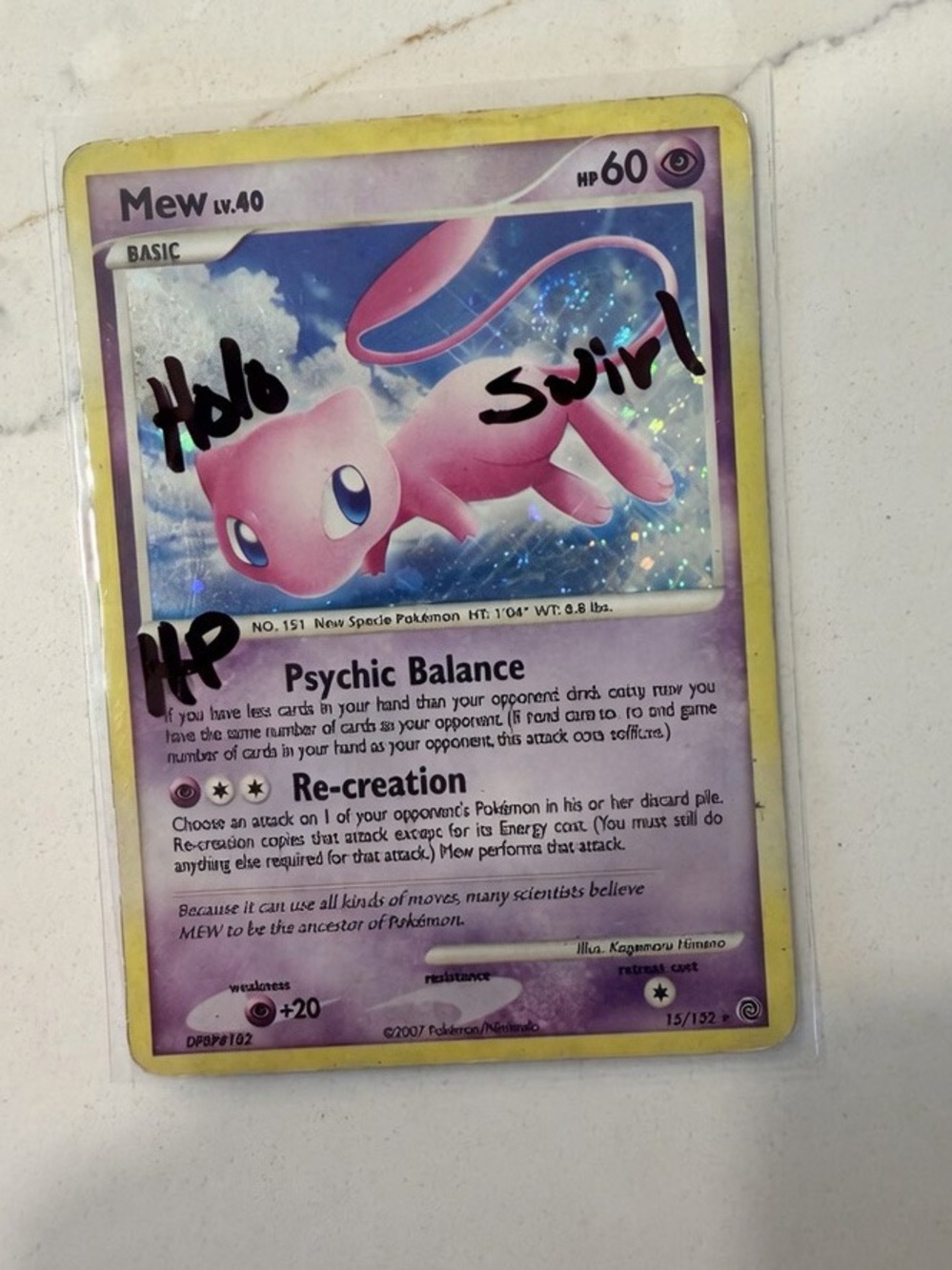 Mew Secret Wonders Holo HP